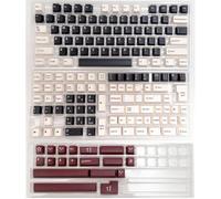 FKRTQIYN Keycaps PBT à Double Prise de Profil ISO rétro pour Les claviers de Jeu mécaniques MX Switch compatibles avec des Versions de Bricolage personnalisées
