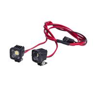 FKRTQIYN Les phares du Phare de la RC pour 1/8 1/10 échelle RC Crawler Compatible avec Les modèles de Style cj7 Wraith