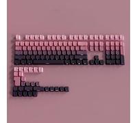 FKRTQIYN Profil OEM Gradient Green Green PBT Double Shot Side Imprimé Keycaps Compatible avec MX Switch Mechanical Keyboards Backlit Key Cap(01)