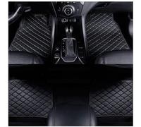 FKSWJZXD 4 PièCes Voiture Cuir Tapis De Sol pour Audi A5 Cabriolet B9 2016-2024, Ensemble Complet imperméable Avant et arrière,A