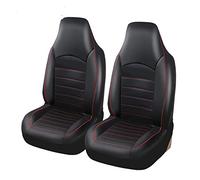 FKSWJZXD Housses de Siège de Voiture Avant pour Isuzu D-Max 2015-2023 2024 2025, Étanche et Lavable, Accessoire Voiture Tuning,Red