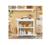 SoBuy FKW68-WN Chariot de transport d'aliments