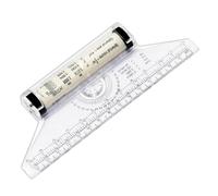 FKWKUW 1 PCS Règle à Rouleau Parallèle,Règle Parallèle Roulante 15cm,règle de dessin parallèle,règle de dessin multi-usage,Règle Parallèle Roulant Plastique Multiusage,pour angles et lignes parallèles
