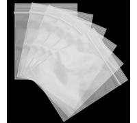 FKWKUW 500 Sacs en Plastique Transparent Réutilisables, Sachets Zip Refermables, Transparent Pochette Zip, pour Le Stockage De Cuisine, Les Bijoux, Les Médicaments, Les Petits Biscuits Et Les Bonbons