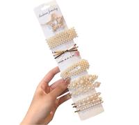 FKWKUW Ensemble De 10 Perles En Épingle À Cheveux,Petit Ensemble En Épingle À Cheveux Perle Élégante, Pour Les Filles Accessoires De Cheveux Et Décoration En Épingle À Cheveux, Mariage En Épingle À Ch
