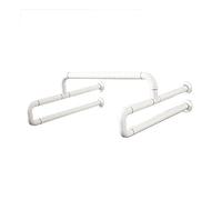 FKXSXAZ Barre d'appui de sécurité Robuste pour Douche, Barre de Salle de Bain en Acier Inoxydable brossé, Aide à l'accessibilité et Main Courante antidérapante (Blanche)