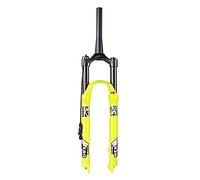 FKXSXAZ Fourche à Suspension pneumatique 26 27,5 29, fourches de vélo, Fourche Avant VTT en Alliage de magnésium avec Amortisseur à air, Accessoires de vélo, pour Fourche à Double Bras