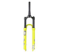 FKXSXAZ Fourche à Suspension pneumatique 26 27,5 29, fourches de vélo, Fourche Avant VTT en Alliage de magnésium avec Amortisseur à air, Accessoires de vélo, pour Fourche à Double Bras