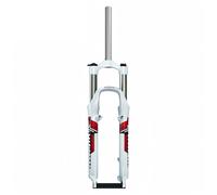 FKXSXAZ Fourche à Suspension pour VTT, débattement de 110 mm, Ressort, Pivot Droit de 1-1/8", Freins à Disque V-Brake, Serrage Manuel, axe QR 9 x 100 mm