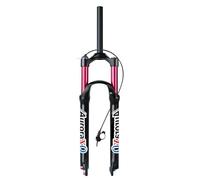 FKXSXAZ Fourche VTT 26/27,5/29 Pouces, débattement 140 mm, AIR-32 1-1/8", Alliage de magnésium, axe Avant QR 9 mm, Compatible pneus 1,5-2,45".