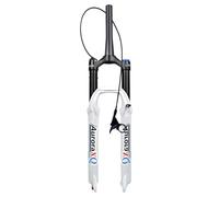 FKXSXAZ Fourche VTT à Suspension pneumatique AuroraXQ, 26/27,5/29", débattement de 160 mm, réglage du Rebond et Blocage de la Couronne, axe QR 9 mm, Pivot Conique Droit 1-1/8", Fou