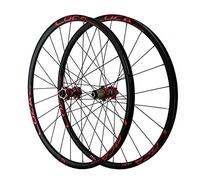 FKXSXAZ Paire de Roues VTT 26/27,5/29 Pouces, Freins à Disque, Jantes en Alliage, 8-12 Vitesses, moyeu à tirage Droit, 24 Trous
