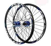 FKXSXAZ Roues de VTT 24 Pouces, Jantes à Freins à Disque QR, moyeux à roulements étanches, compatibles avec Cassette 8-12 Vitesses, Pliables