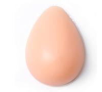 FkYstrix Self Adhesive Silicone Breast Forms Teardrop Shape Fake Boobs for Mastectomy Prosthesis Crossdressers Bra Enhancer Inserts(1 Piece) (600g/Piece, Nude)