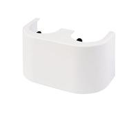 Fl Designverkleidung Robinet Durchg. Plastique Blanc