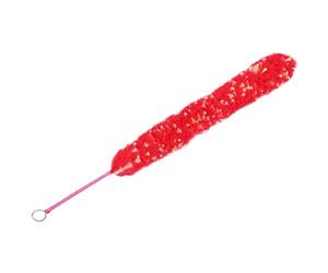 FL Te Nettoyage Brosse couvillon avec Poils en Nylon Rouge Longs et Doux Queue Ronde pour Rangement Facile Id al pour Nettoyage Pr cis des Tuyaux troits