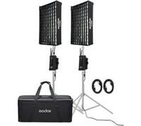 FL100-K2 - 2 panneau led flexible FL100 avec support et sac G