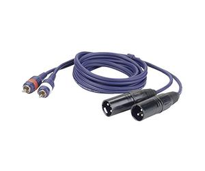 FL26150 Cble cinch/XLR mle 150 cm