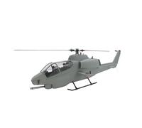 FL500 AH-1 Hélicoptère radiocommandé classe 500 classe 2,4 G 6 CH avec contrôleur de vol Flishrc L7, GPS de positionnement à 4 modes et cockpit réaliste, cadeaux pour les amateurs de RC (version RTF)