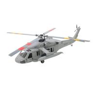 FL500 SH-60 Hélicoptère RC 500 classe 2,4 G 6 CH avec contrôleur de vol Flishrc L7, GPS de positionnement à 4 modes et cockpit réaliste, cadeaux pour les amateurs de RC (version RTF)