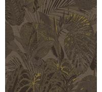 FL61157 - Papier Peint Galerie Feuille D'Arbre Bronze Marron