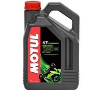 Flacon 4 Lt Huile MOTUL 5000 10w40 10w 40 Semisint Moteurs 4 Temps Ma2 HC Tech