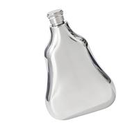 Flacon à alcool créatif en acier inoxydable de 6 oz avec couvercle, bouteille de vin anti-fuite pour le camping, la randonnée et un usage quotidien, flacon d ' alcool portable