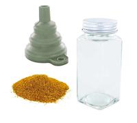 Flacon à épices poudreur + entonnoir + curry fort 50 g Aromandise