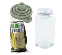 Flacon à épices poudreur + entonnoir + herbes de provence 20 g