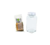 Flacon à épices poudreur + poivre blanc moulu 35 g Aromandise