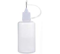 Flacon à presser de 30 ml pour paperolles de précision à pointe aiguille - Flacon vide en plastique - Applicateur de paperolles