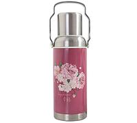 Flacon à vide à double paroi Flacon thermos de voyage rétro chinois Bouteille d'eau isolée Tasse de tasse de bouteille d'eau portative Pot d'isolation de maison créative de sport,Purple