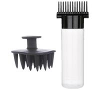 Flacon Applicateur Racines,Massageur Cuir Chevelu | Portable | Peigne Applicateur Multifonction pour Soins du Cuir Chevelu, Teintures et Shampooings pour Femmes et Filles