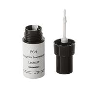 Flacon avec stylo Retouche blanc 9 ml avec pinceau pour meuble machine à laver compatible avec Bosch Siemens Neff 00310026