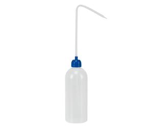 Flacon burette laboratoire en polyethylène Pressol Blanc