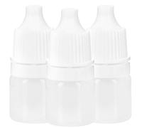 Flacon Compte-Gouttes, 100 Pièces 2 ML Flacon Compte-Gouttes en Plastique Vide Contenants Rechargeables Flacon Compte-Gouttes Mini Flacon à Presser pour Liquide de Gouttes