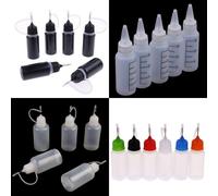 Flacon Compte-Gouttes Vide En Plastique, Rechargeable, 10/30ml, Liquide Pour Les Yeux, Aiguille, 5/10 Pièces