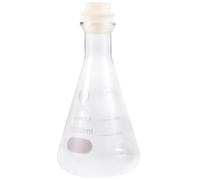 Flacon Conique en Verre 1000ml Gradué avec Bouchon, Rentrée Scolaire | Cours de Chimie, Mesure Précise et Chauffage Sûr, Verrerie Pratique pour Étudiants, Usage Laboratoire