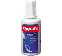Tipp-Ex Correcteur liquide Rapid – séchage rapide – 20 ml blanc