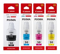 Flacon d’encre Canon GI-50 d’origine Multipack