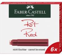 Flacon d`encre Lot de 6 cartouches d'encre standard Tintenpatrone Standard 6er rouge