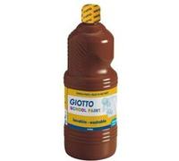 Flacon de 1 Litre de gouache liquide lavable Giotto. Coloris marron Marron G