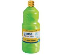 Flacon de 1 Litre de gouache liquide lavable Giotto. Coloris vert printemps Vert G