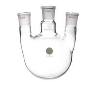 Flacon de 1000ml 24/29 x 3 ou 29/32 x 3, forme droite de 1L, avec trois cols et goulots rodés standard(24-24 - 24)