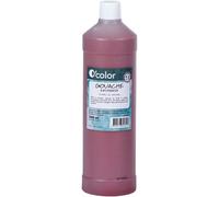 Flacon de 1L de gouache liquide O'COLOR easywash marron