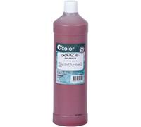 Flacon de 1L de gouache liquide O'COLOR easywash marron