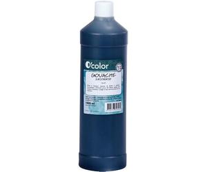 Flacon de 1L de gouache liquide O'COLOR easywash noir