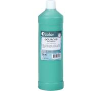 Flacon de 1L de gouache liquide O'COLOR easywash vert foncé