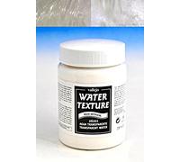 Flacon de 200 ml de texture d'eau transparente effet diorama