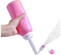 Flacon de 500 ml pour post-partum avec couvercle, rose | Pulvérisateur portatif à l'envers avec couvercle, pour les nouvelles mamans, indispensable post-partum